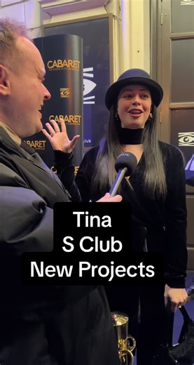 I loved chatting to @Tina Barrett at the gala night for @Cabaret at the KitKatClub where she revealed @S Club are working on new projects! #TinaBarrett #SClub #PopNewsWithPerry #PerryPresents #Cabaret