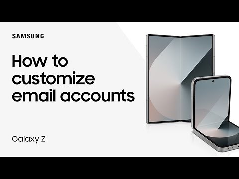 Customize email accounts in the Gmail app on Samsung Galaxy | Samsung US