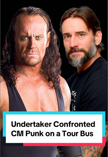 Undertaker Confronts CM Punk on a Tour Bus