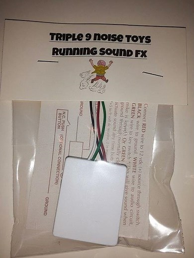 Cartoon Running Sound Effects CB Noise Toy Sound Module