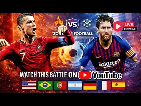 Who Wins? 🇺🇸 Soccer / Football 🏆GLOBAL Clash Ronaldo 🇵🇹Vs Messi 🇦🇷EVERY GOAL!