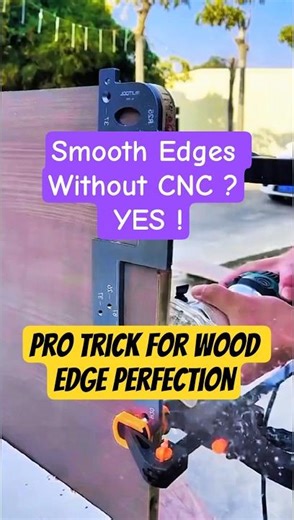 Perfect Edge Trimming with No CNC? Just Use This Router Jig