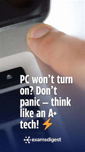  OFFICIAL WEBSITE: https://examsdigest.com/  PC won’t power on?...