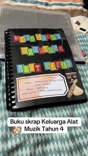 Buku Skrap Kreatif Alat Muzik Tahun 4