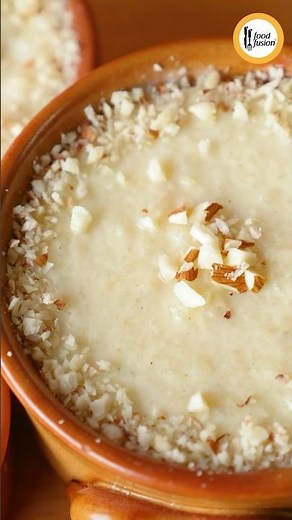 Easy Rice Kheer Recipe by Food Fusion