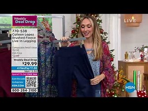Colleen Lopez Brushed Fleece LiveIn Legging