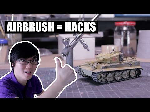 Painting Tiger 1 German Desert Camouflage