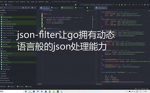 json-filter让go拥有动态语言般的json处理能力