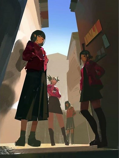 How I Use Color & Angles to Tell a Story | Digital Art Tutorial