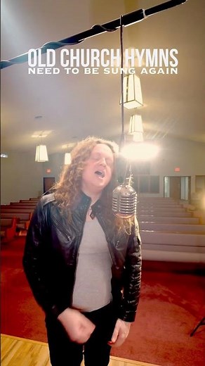 Singing victory in Jesus the old hymn