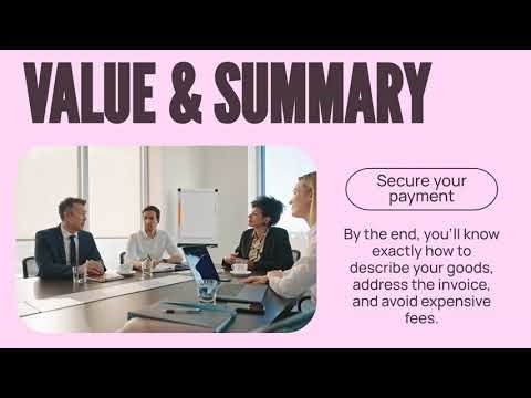 Commercial Invoice Under Letter of Credit: An Exporter's Guide