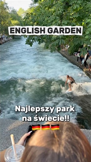 🇩🇪A jaki jest wasz ulubiony park??#park #monachium #podróże #niemcy #garden