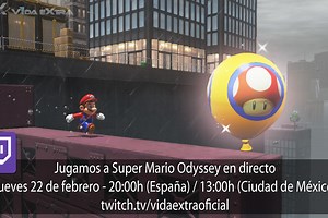 Streaming de la nueva actualización de Super Mario Odyssey a las 20:00h (las 13:00h en CDMX)
