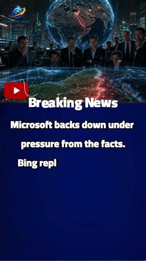 Microsoft backs down under pressure from the facts.