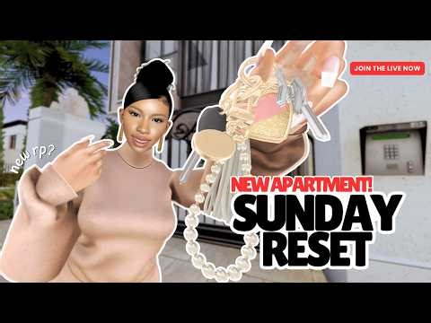 I Got A New Luxury Apartment | Sunday Reset ep 03 (second life suburban city role play)