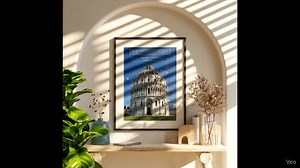 Pisa Baptistery Architecture Print, Italy Wall Art, Technical Blueprint Poster, Architect Gift, Digital Download - Etsy UK