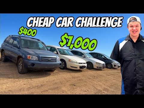 We Bought the Cheapest Cars On Marketplace And They Actually Ran!