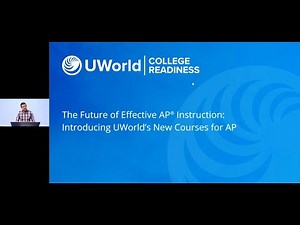The Future of Effective AP® Instruction: Introducing UWorld's NEW AP Courses