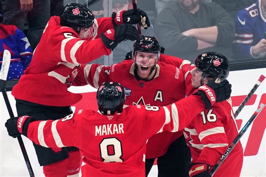 Toronto celebrates Canada’s 3-2 win over U.S. in 4 Nations Face-Off final