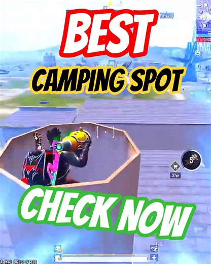 PUBG MOBILE Camping Spot |Most broken spot in PUBG Mobile? | GTC Gaming ToTo Company| #bgmi #pubgm