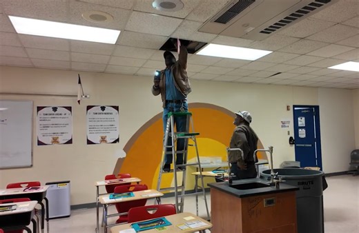 HISD scrambles to fix heat as students return to campuses