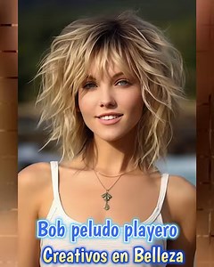 Tendencia CABELLO SHAGGY Bob 2024✂️ Cortes MEDIANOS con CAPAS y DEGRAFILADOS para Dar Movimiento a toda edad #bob #hair #corte #haircut #cortesdepelo #salondebelleza #creativosenbelleza ¿ Qué corte te gustó más? | Creativos en Belleza