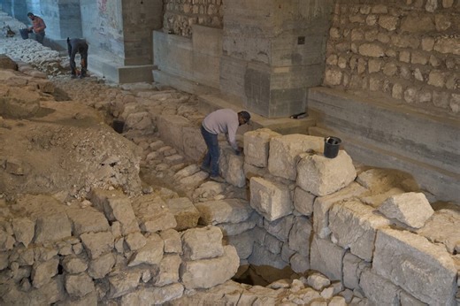 Archaeologists uncover intact section of ancient Jerusalem wall from Hanukkah era