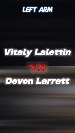 Vitaly vs Devon Larratt Left Arm Wrestling Showdown