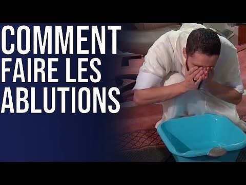 COMMENT FAIRE LES ABLUTIONS. RACHID ELJAY