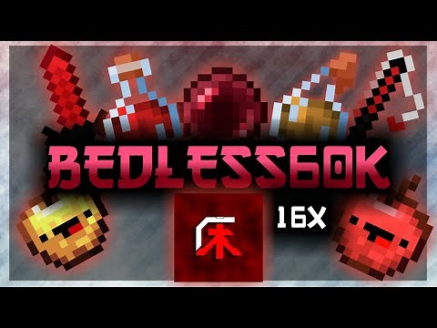 Bedless Noob 60k Pack by Mcm939,Ham MINECRAFT BE 1.16 PVP TEXTURE PACK BedLess60k (16x)[FPS BOOST]