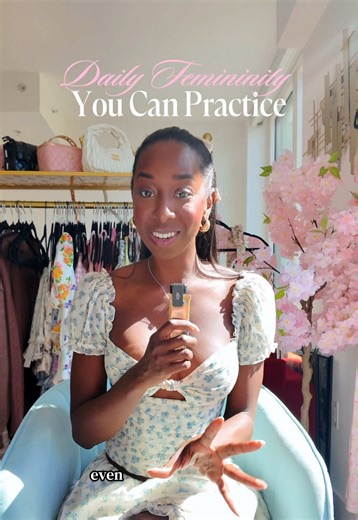 Three small habits that make me feel feminine every day. Not perfect. Not glamorous. Just intentional. Wearing feminine sleepwear, styling my hair, and keeping my nails and toes done instantly shifts my mindset and helps me feel softer, more put together, and more like myself. If you’re trying to reconnect with your femininity but don’t know where to start, I created a free list of simple feminine habits you can try. Tap the link in my bio to download it and challenge yourself to do one thing ev