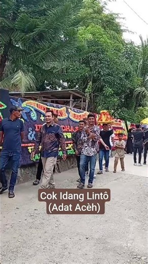 Cok Idang Lintô, (Adat Acèh)