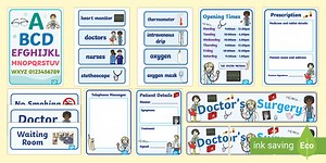 Doctor's Surgery Role Play Pack