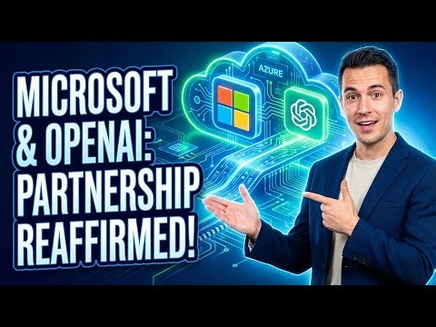 Microsoft and OpenAI Reaffirm Core Partnership — Azure Keeps Exclusive Model Access