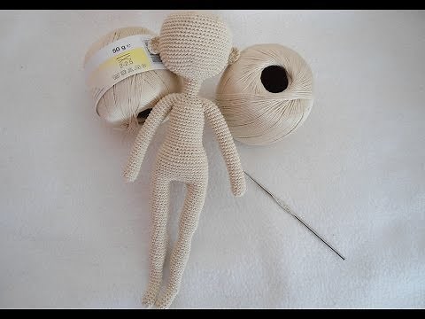 How to crochet doll body crochet