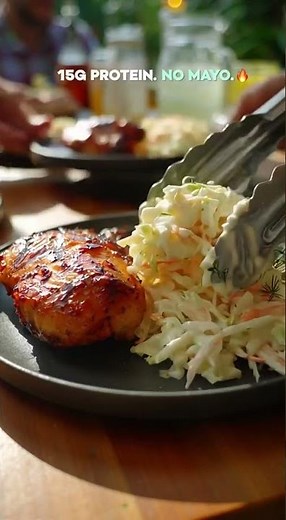 🥗✨ Creamy Cottage Cheese Coleslaw 🥗🧀