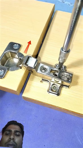 How to Fix a Loose Furniture Hinge and Repair a Cabinet Door #diy #furniture #tips#tricks