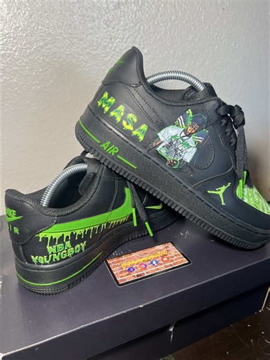 Custom Air Force 1 Inspired by NBA YoungBoy