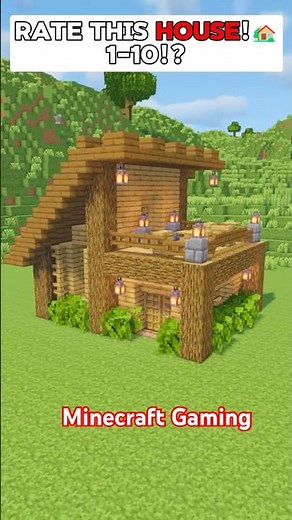 Minecraft Easy Survival Starter House #minecraft #minecraftbuild