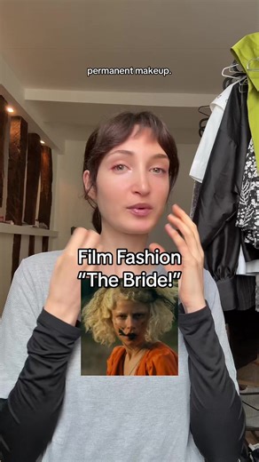 Movie & fashion rec: “The Bride!” by Maggie Gyllenhaal starting Jessie Buckley and Christian Bale with Fab costumes by Sandy Powell #thebride #frankenstein #margiela #sandypowell #costumedesign