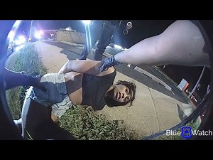 Woman Attempts To Run After DUI Arrest