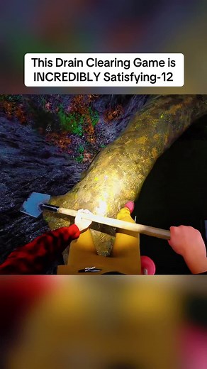 Satisfying Drain Clearing Game: Ecological Destruction?