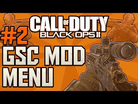 How To Make A BO2 GSC Mod Menu Part 2