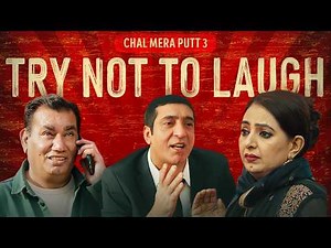 Try Not To Laugh 😂😂 | Chal Mera Putt 3 | Amrinder Gill | Punjabi Movies | Chaupal | Nasir Chinyoti