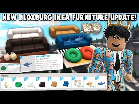 THE NEW BLOXBURG IKEA FURNITURE UPDATE IS HERE... ITEMS AND NEW LOADING SCREEN