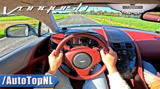 Aston Martin Vanquish POV Drive & Exhaust
