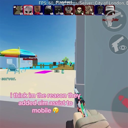 Why Aim Assist Was Added to Roblox Arsenal