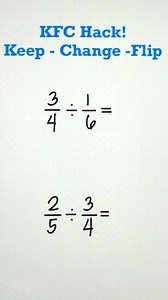 1.9K views · 15 reactions | Keep-Change-Flip Tricks! | Math Tricks Tutorial | Facebook