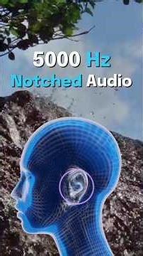5000 Hz Notched Tinnitus Therapy — Pure Waterfall #tinnitusrelief #soundtherapy #waterfallsounds