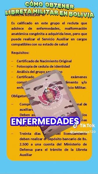 Tipos de Libreta Militar en Bolivia: Guía Completa
